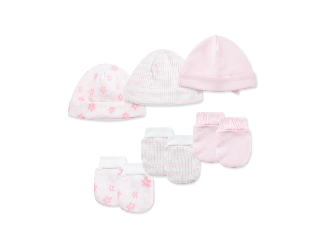 Set Gorro + Manoplas Little Me  3