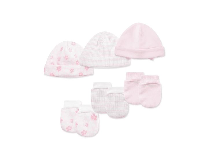 Set Gorro + Manoplas Little Me  3