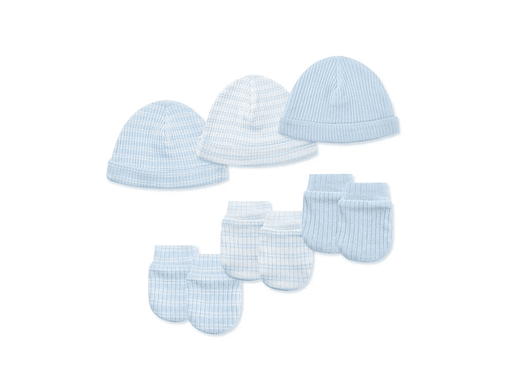 Set Gorro + Manoplas Little Me  1