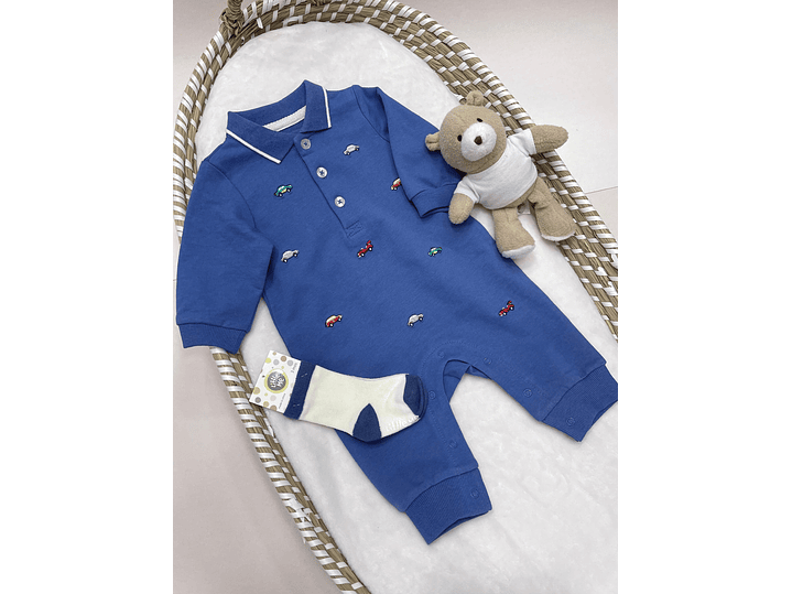 Overol + Medias Little Me  1