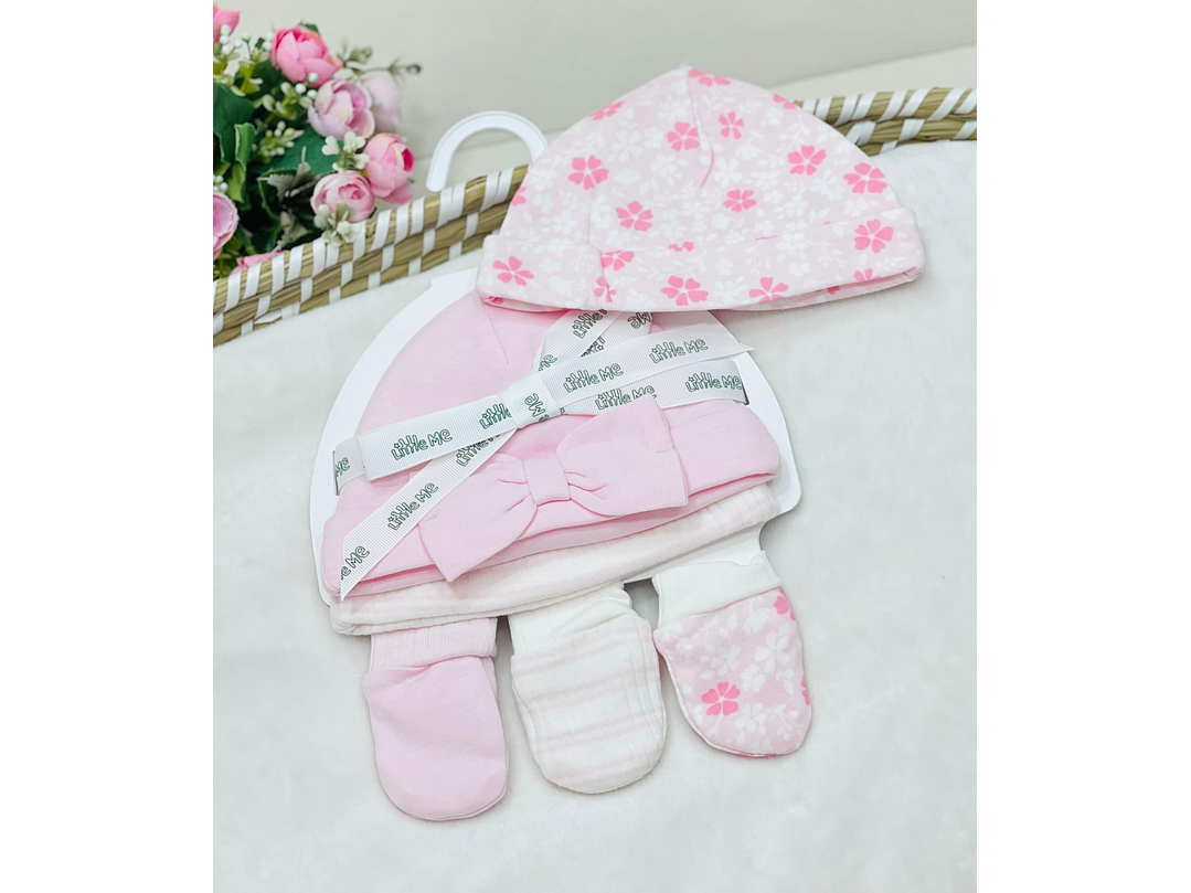 Set Gorro + Manoplas Little Me  1