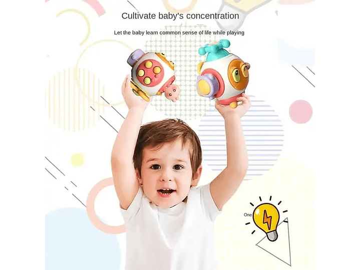 Juguete Cohete Didactico 8