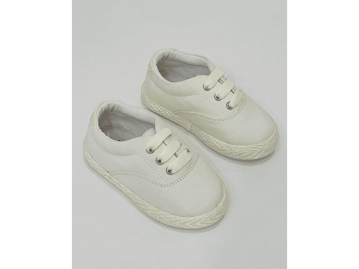 Calzado Lona Beige 3