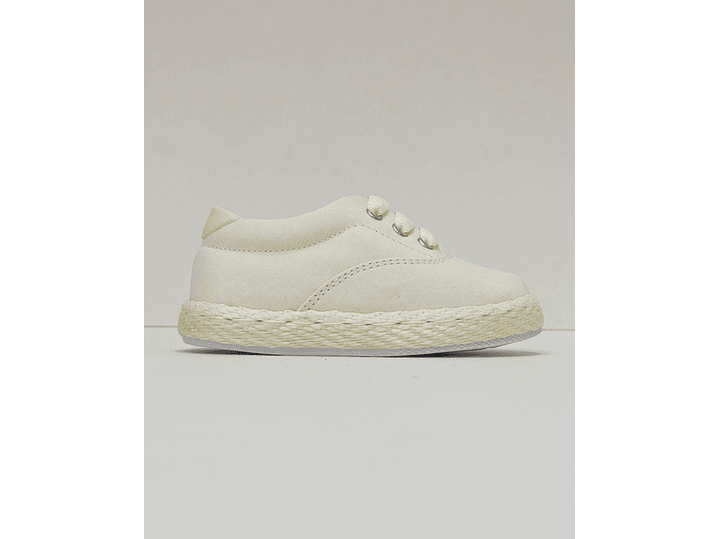 Calzado Lona Beige 4
