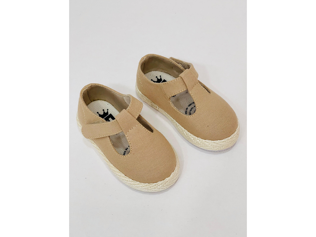 Calzado Lona Beige 3