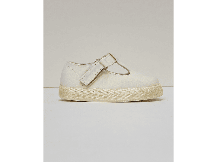 Calzado Lona Hueso 2