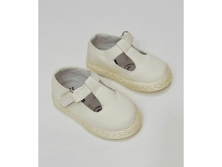 Calzado Lona Hueso 3