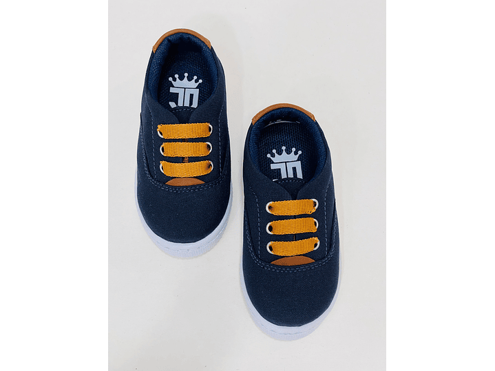 Calzado Lona Azul Miel 1