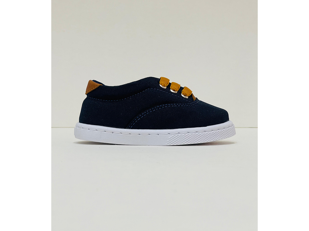 Calzado Lona Azul Miel 3