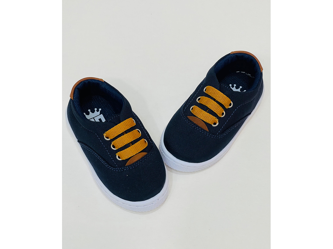 Calzado Lona Azul Miel 2