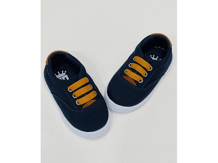 Calzado Lona Azul Miel 2