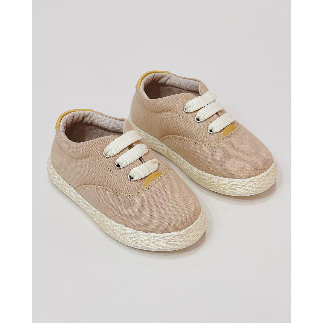 Calzado Lona Beige