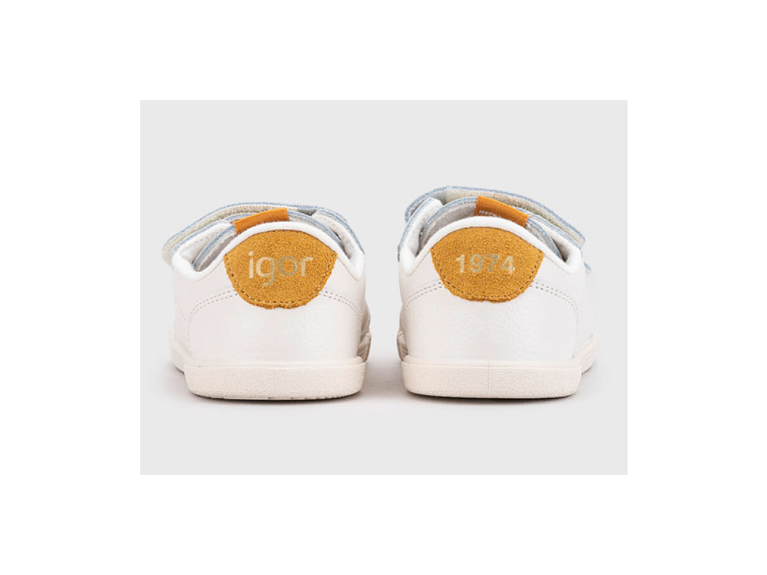 Zapatillas Respetuosas Igor Tennis Mostaza W10325 - 080 2