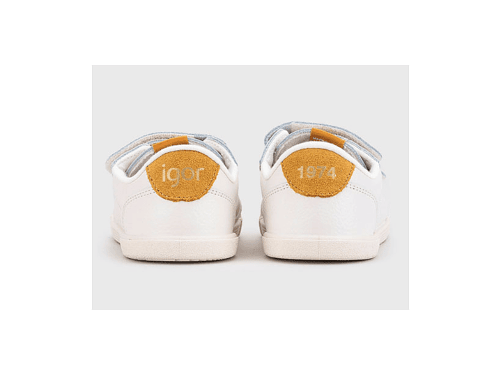 Zapatillas Respetuosas Igor Tennis Mostaza W10325 - 080 2