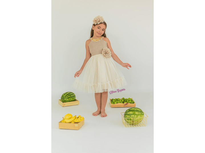 Vestido Elixir Dorado 1