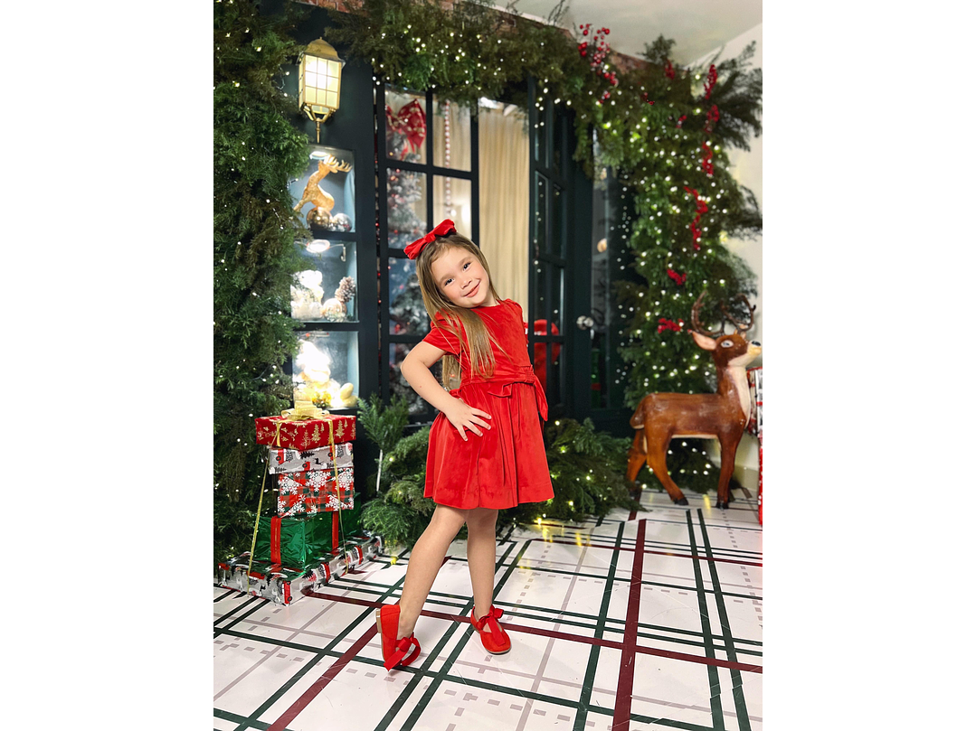 Vestido Mayoral Rojo 2023 1