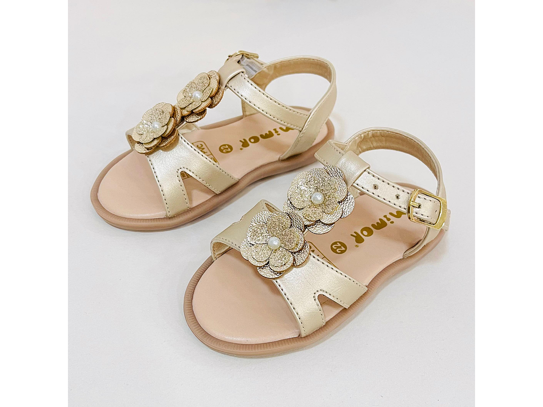 Sandalia Masmelo Dorada 1