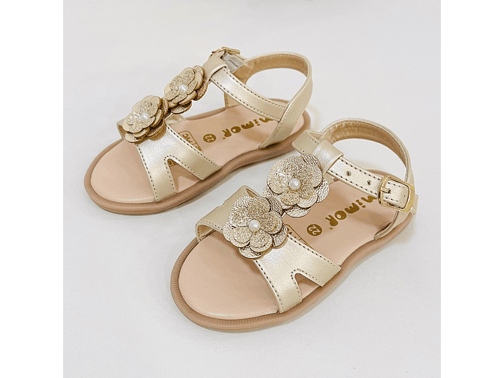 Sandalia Masmelo Dorada 1