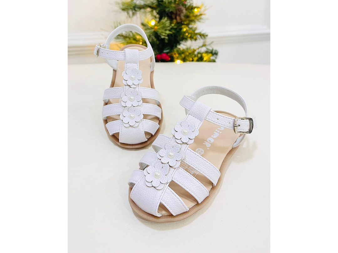 Sandalia Grizzly Blanco 1