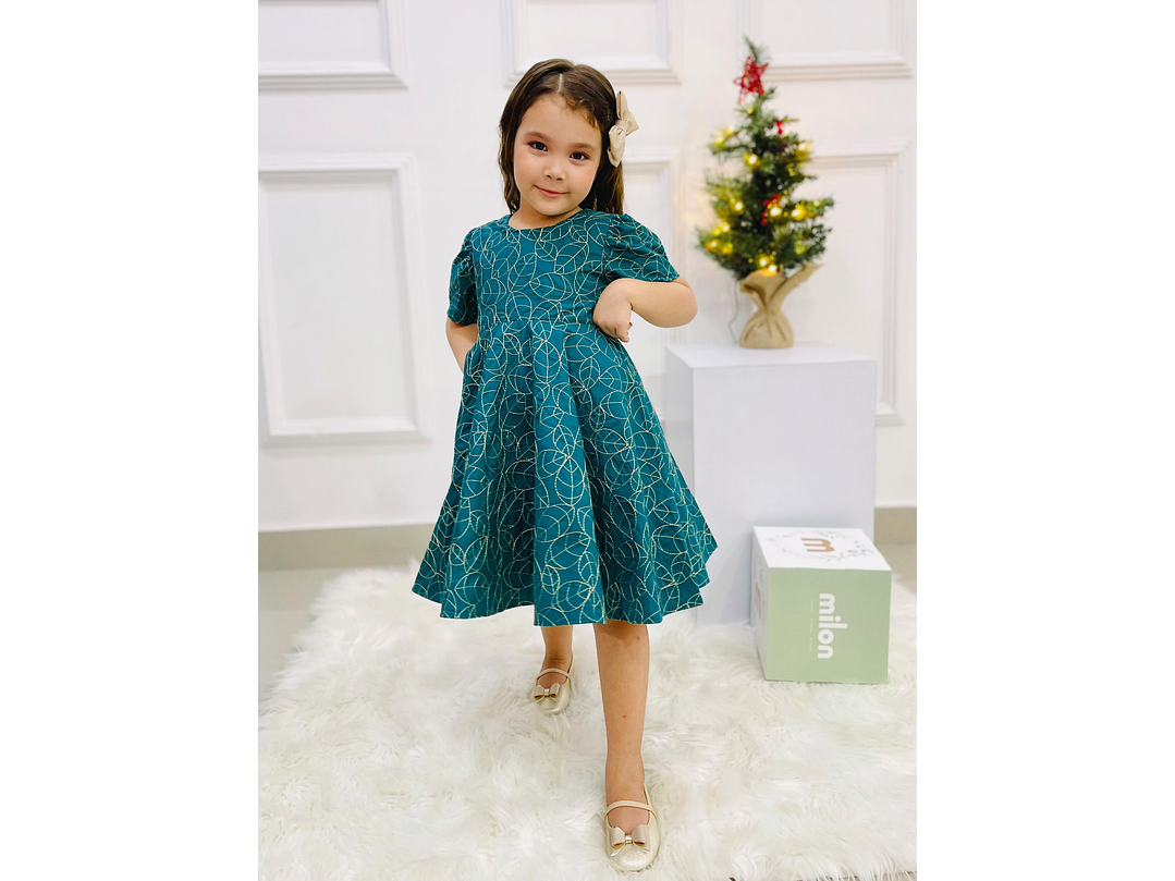 Vestido Milon Bordado  1