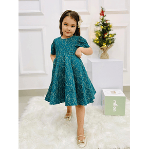 Vestido Milon Bordado 