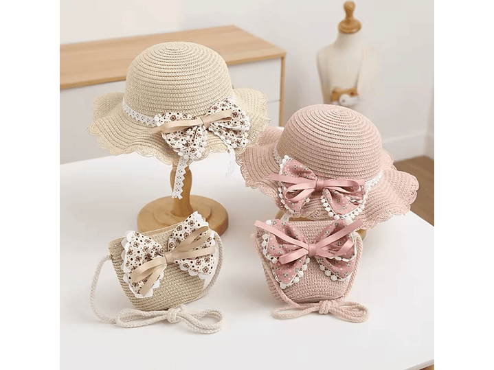 Set Sombrero y Bolso  1