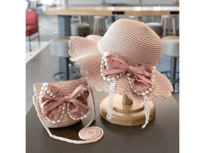 Set Sombrero y Bolso  3