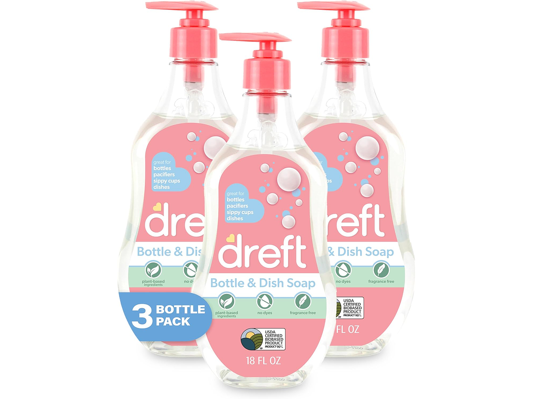 Jabon Lava Biberones Dreft 1