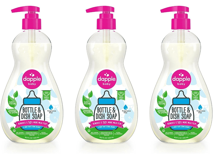 Jabon Lava Biberones Dapple 500ML 1