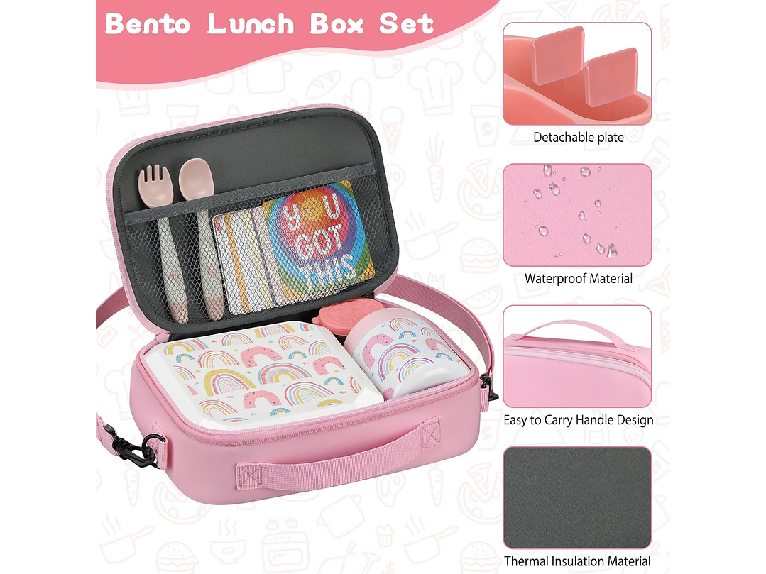 Kit Loncheras Bento 4