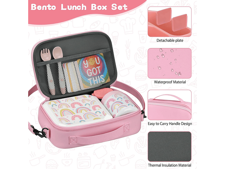 Kit Loncheras Bento 4