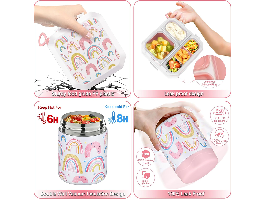 Kit Loncheras Bento 6