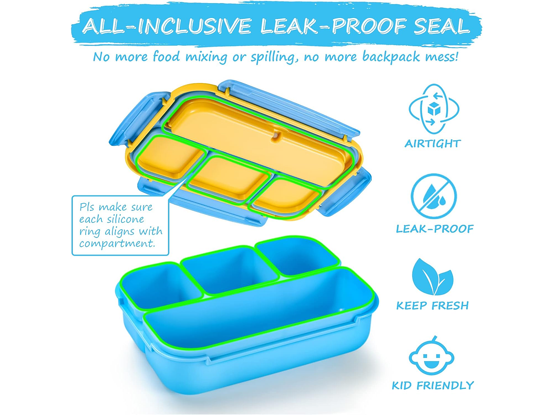 Lonchera Bento 4 Compartimiento 2