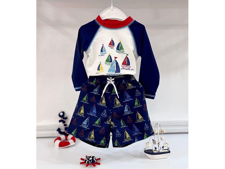 Vestido De Baño Littlee 1