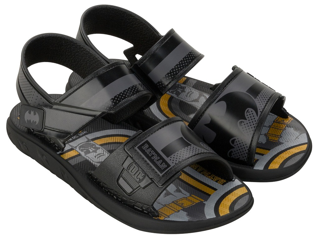 Sandalia Liga,Negro-Gris 1