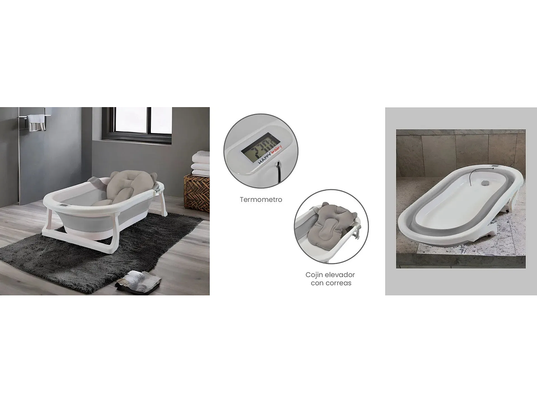 Bañera Plegable + Ducha 2