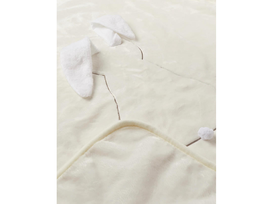 Cobija Bimbipirulos con Conejo 3D 1