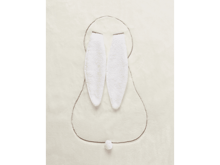 Cobija Bimbipirulos con Conejo 3D 2