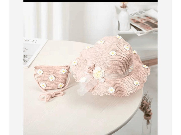 Set Sombrero y Bolso  3