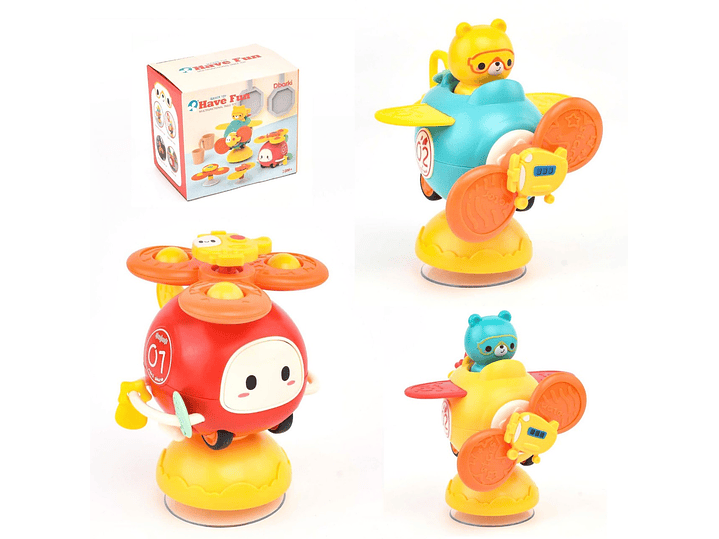 Sonajero Giratorio Didactico Elicoptero 3