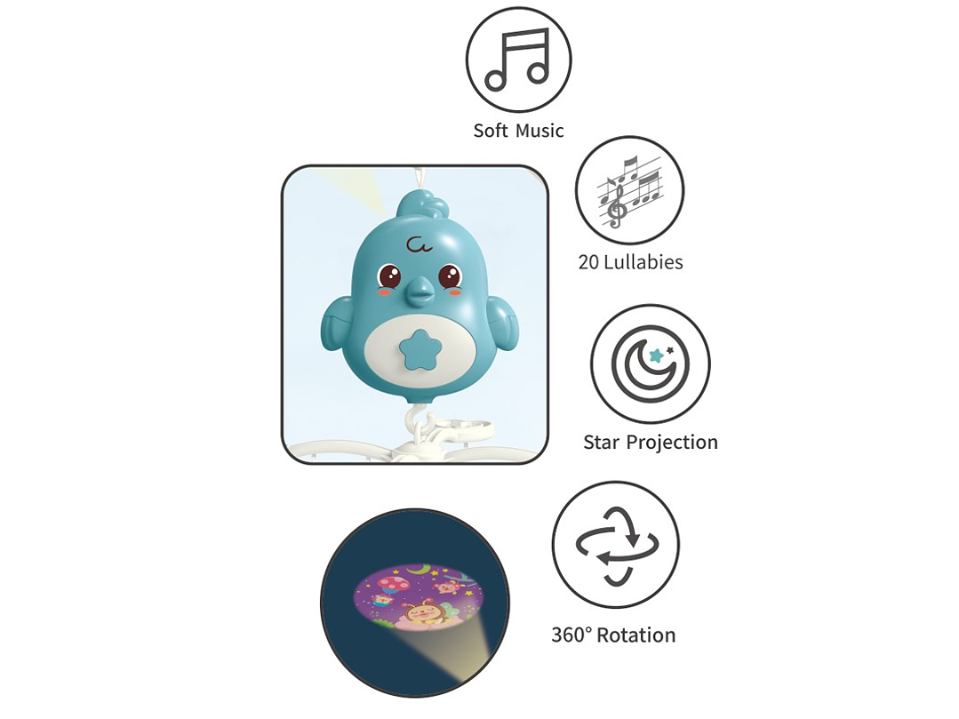 Molvil Proyector Musical 5