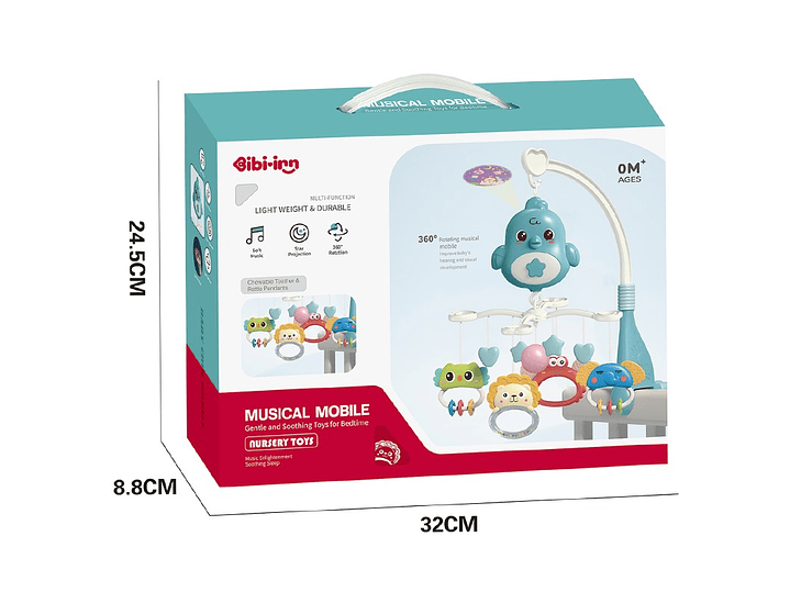 Molvil Proyector Musical 6