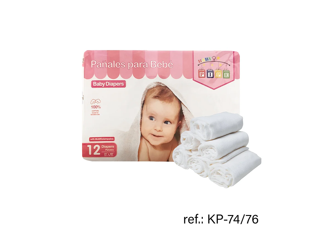 Pañales De Tela Pipe 1