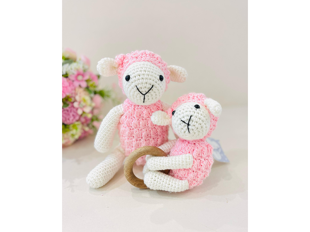 Amigurumi Oveja Rosa  1
