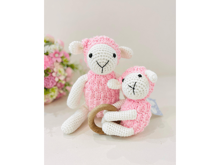 Amigurumi Oveja Rosa  1