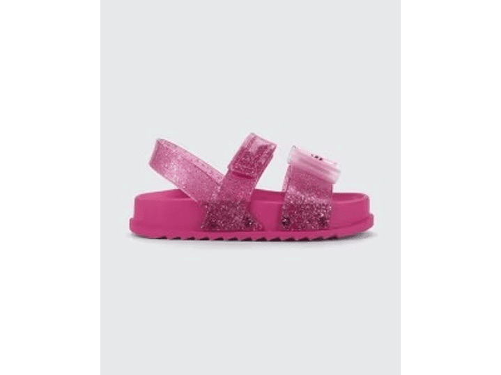 Sandalia Barbie Rosa Gliter 3
