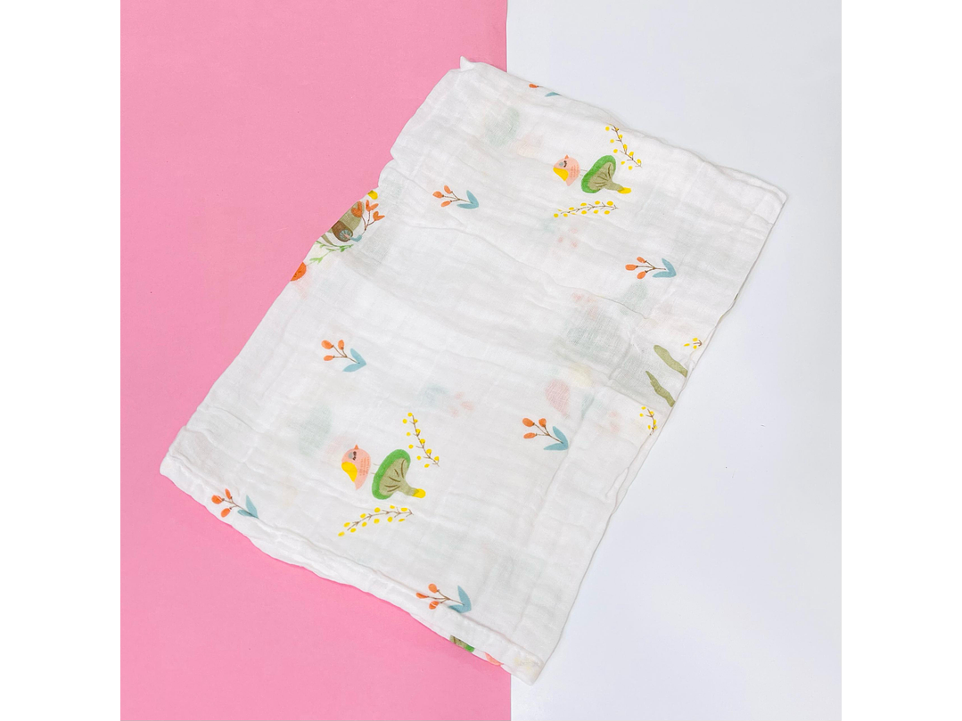 Muselina Bebe Pajaro 2