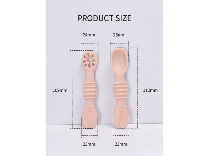 Set Cucharas Silicona  9