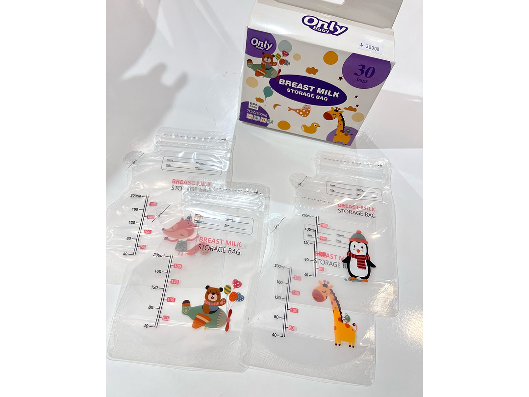 Bolsa Recolectoras Leche Materna  3