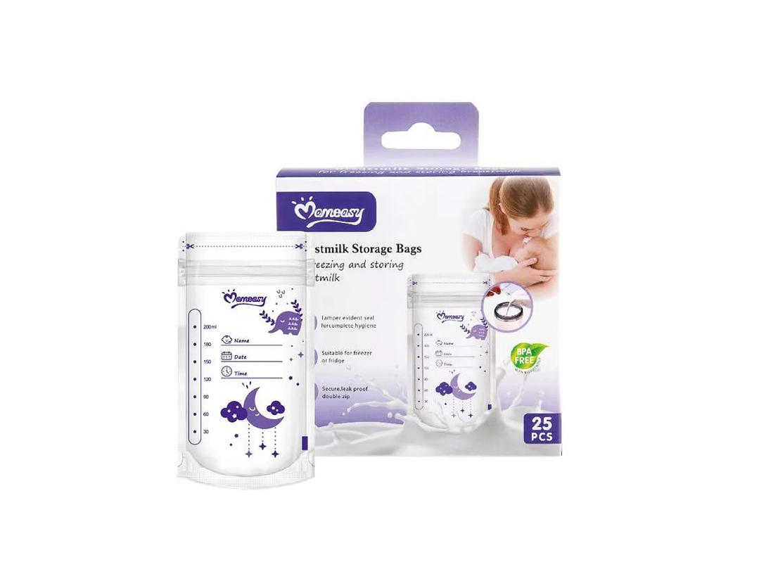Bolsa Recolectoras Leche Materna x 25 unidades 1
